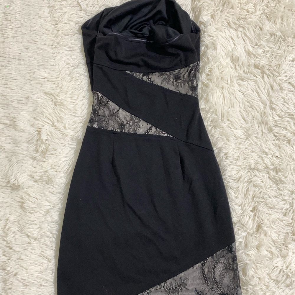 Strapless dress